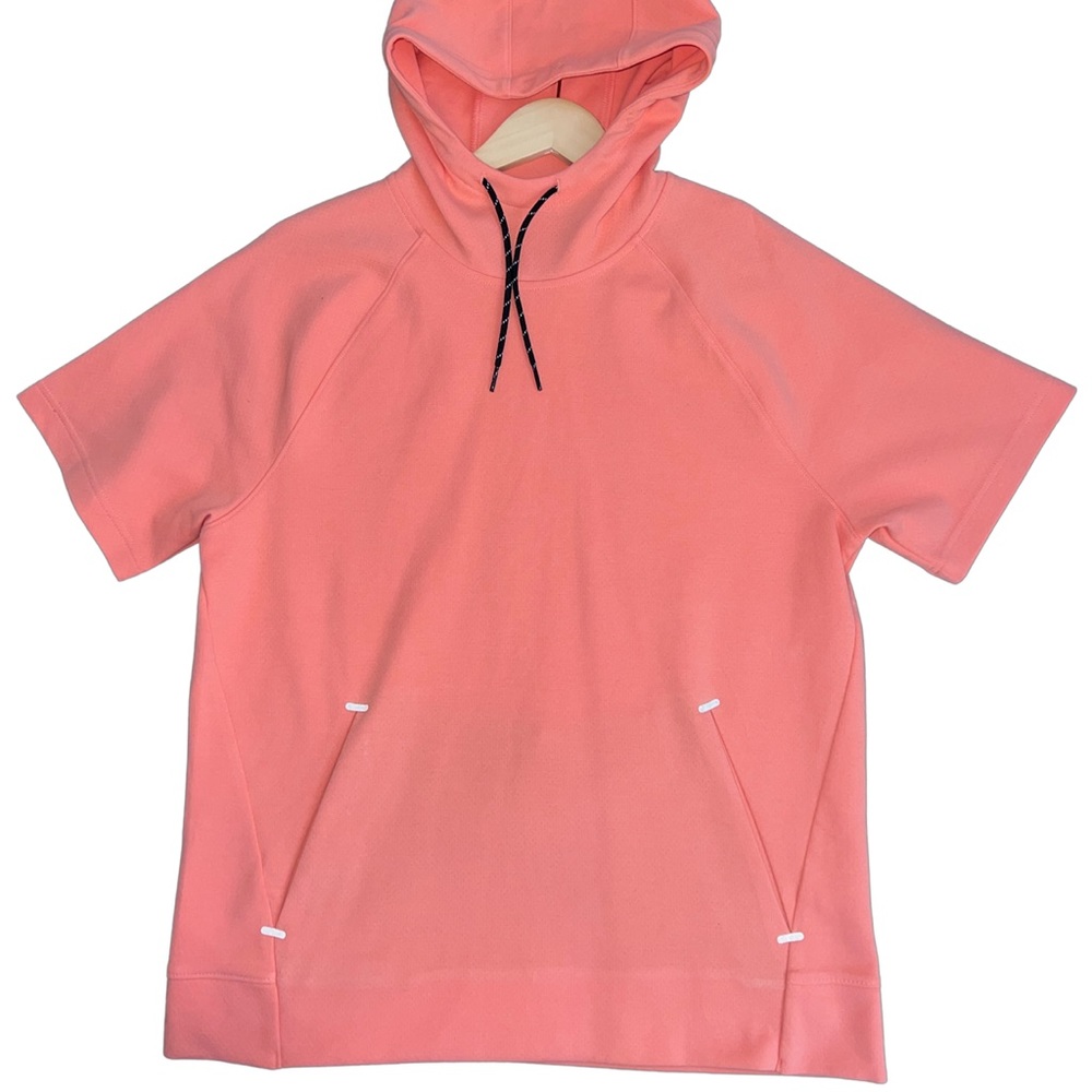 Short-Sleeve Pullover Hoodie